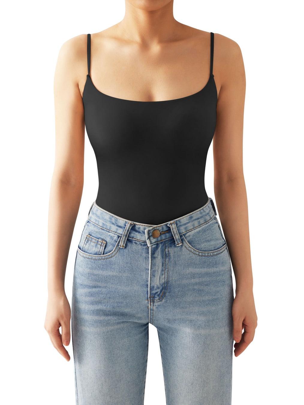 Buttery Soft Cami Bodysuit-SUUKSESS