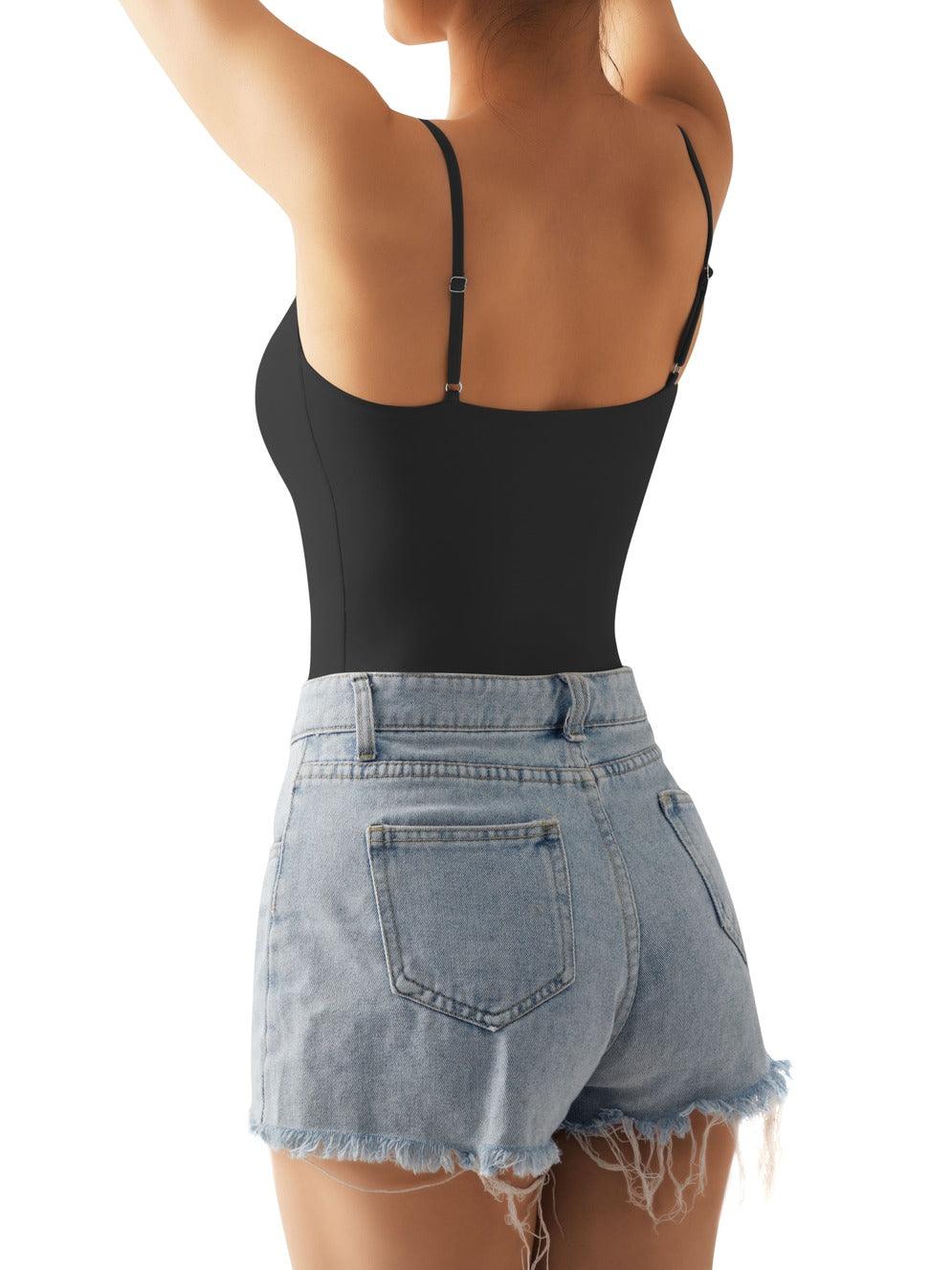 Buttery Soft Cami Bodysuit-SUUKSESS