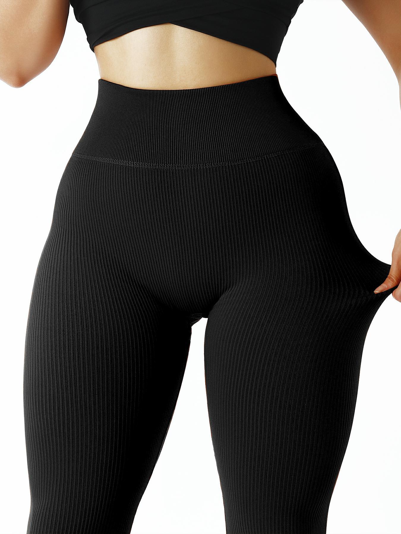 Ribbed Seamless Leggings-Suuksess Best Amazon Leggings for Women