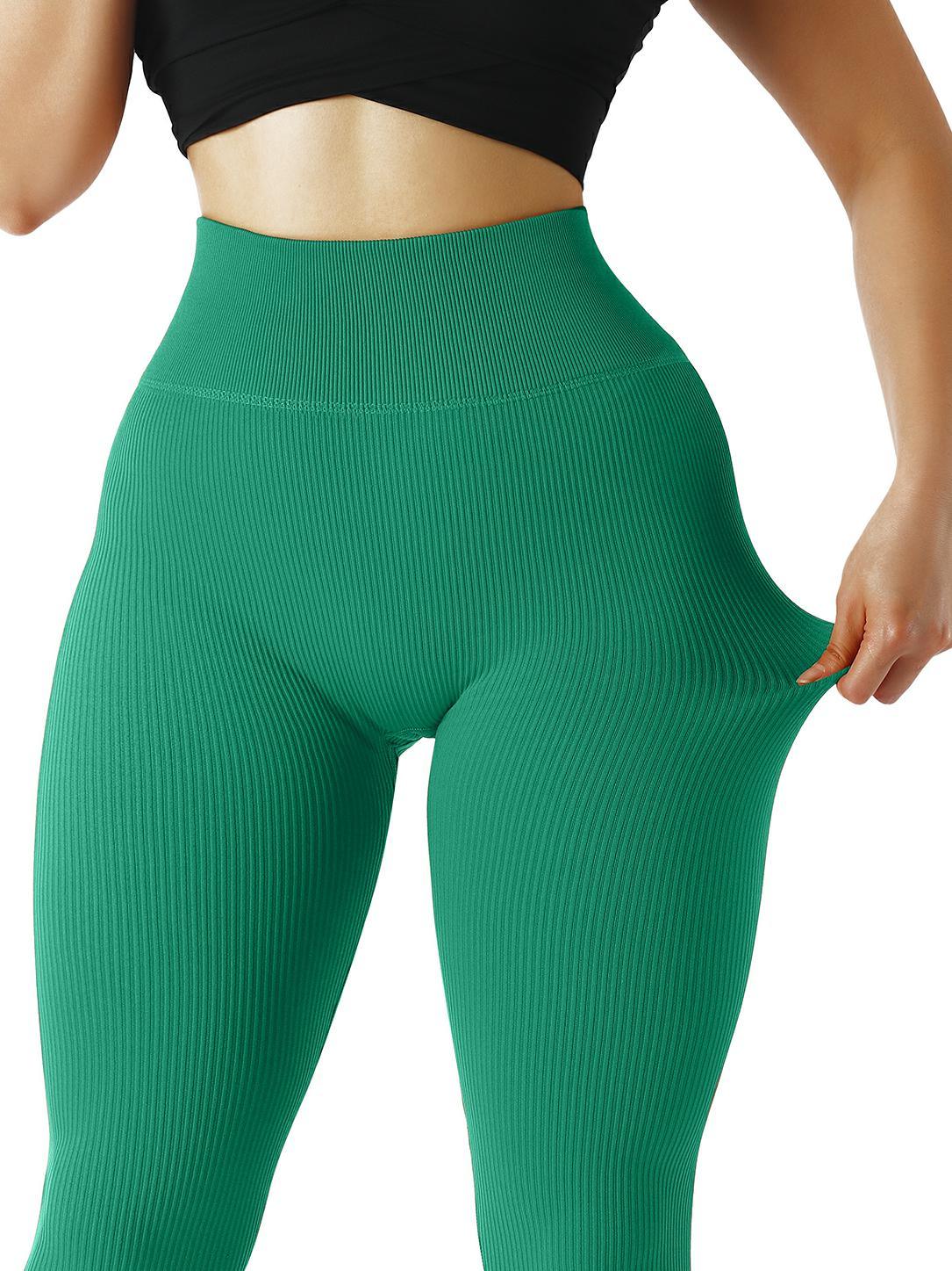 Ribbed Seamless Leggings-Suuksess Best Amazon Leggings for Women